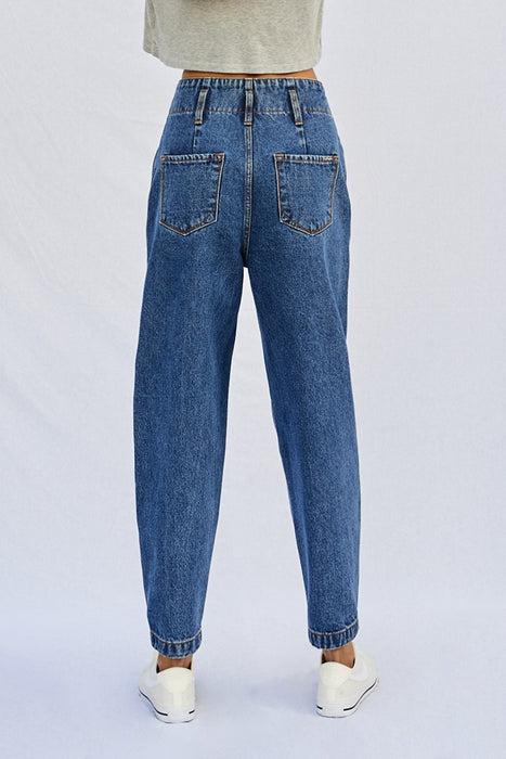 High Waisted Balloon Jean