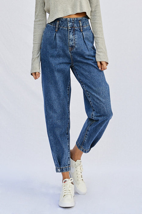 High Waisted Balloon Jean