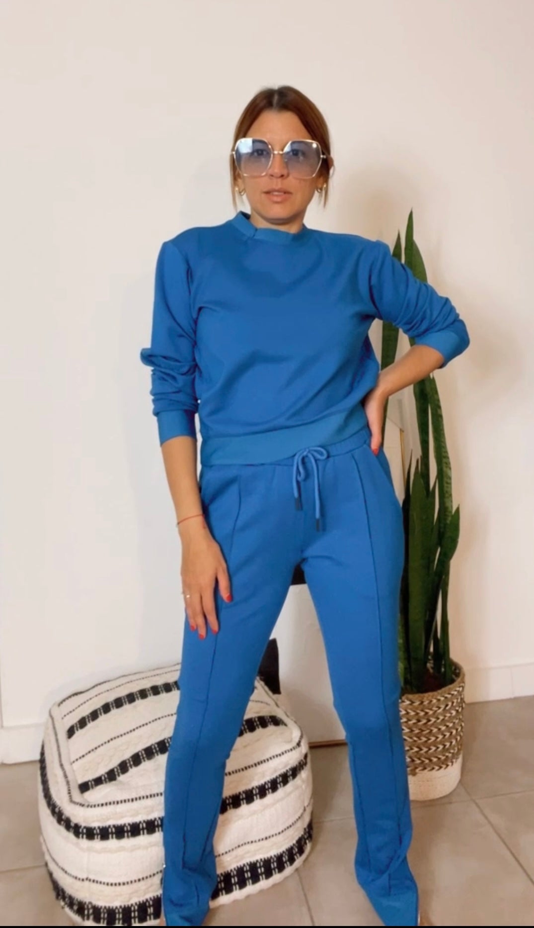 Blue Cozy Loungewear